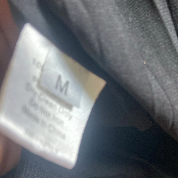 Tome Black Cross Front Pleated Dress Sz M - Picture 8 of 8